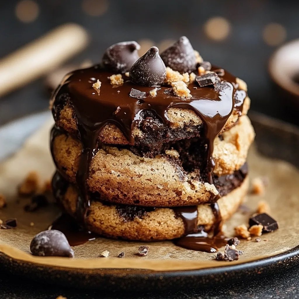 Butterbraune Schokoladenkekse