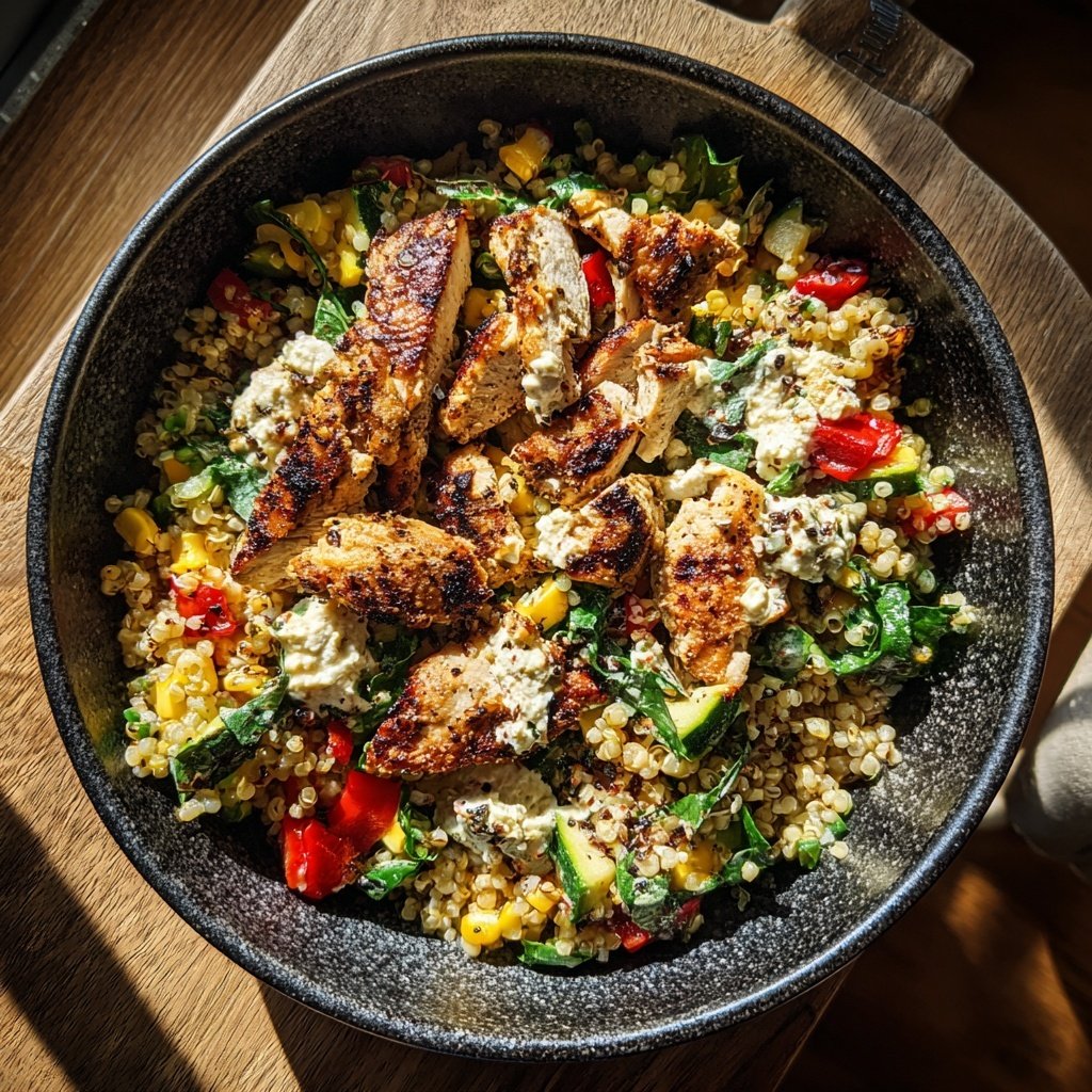 High Protein Büro Mittagessen