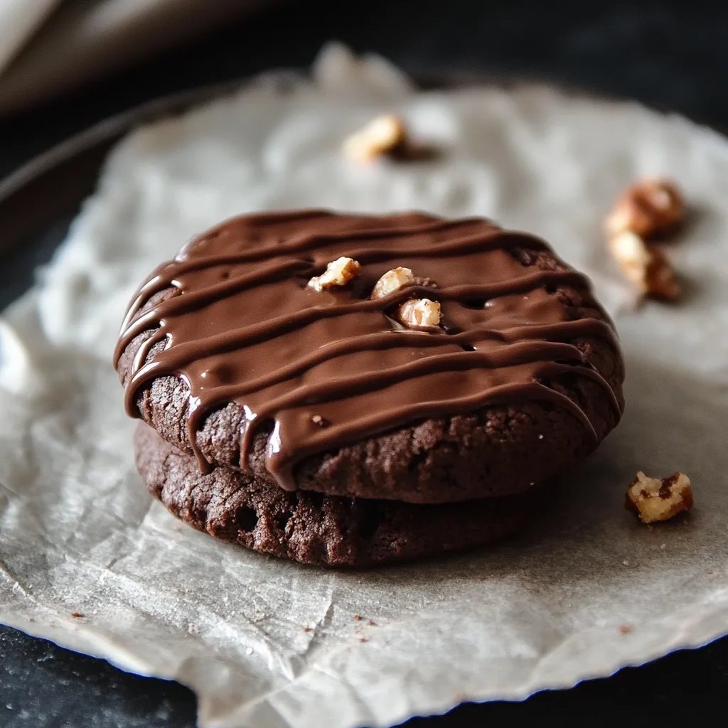 Nutella Kekse mit nur 4 Zutaten