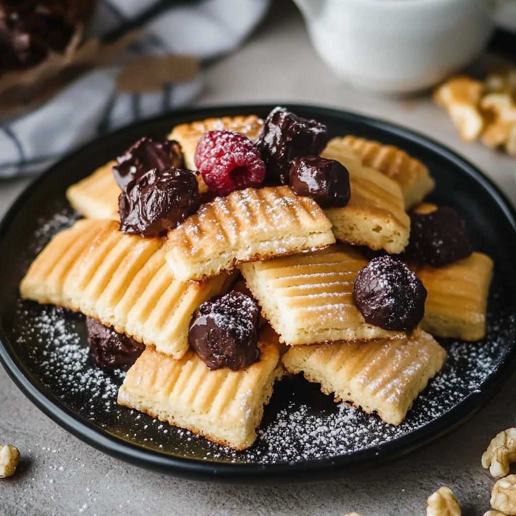 Spritzgebäck mit Gebäckpresse oder Fleischwolf