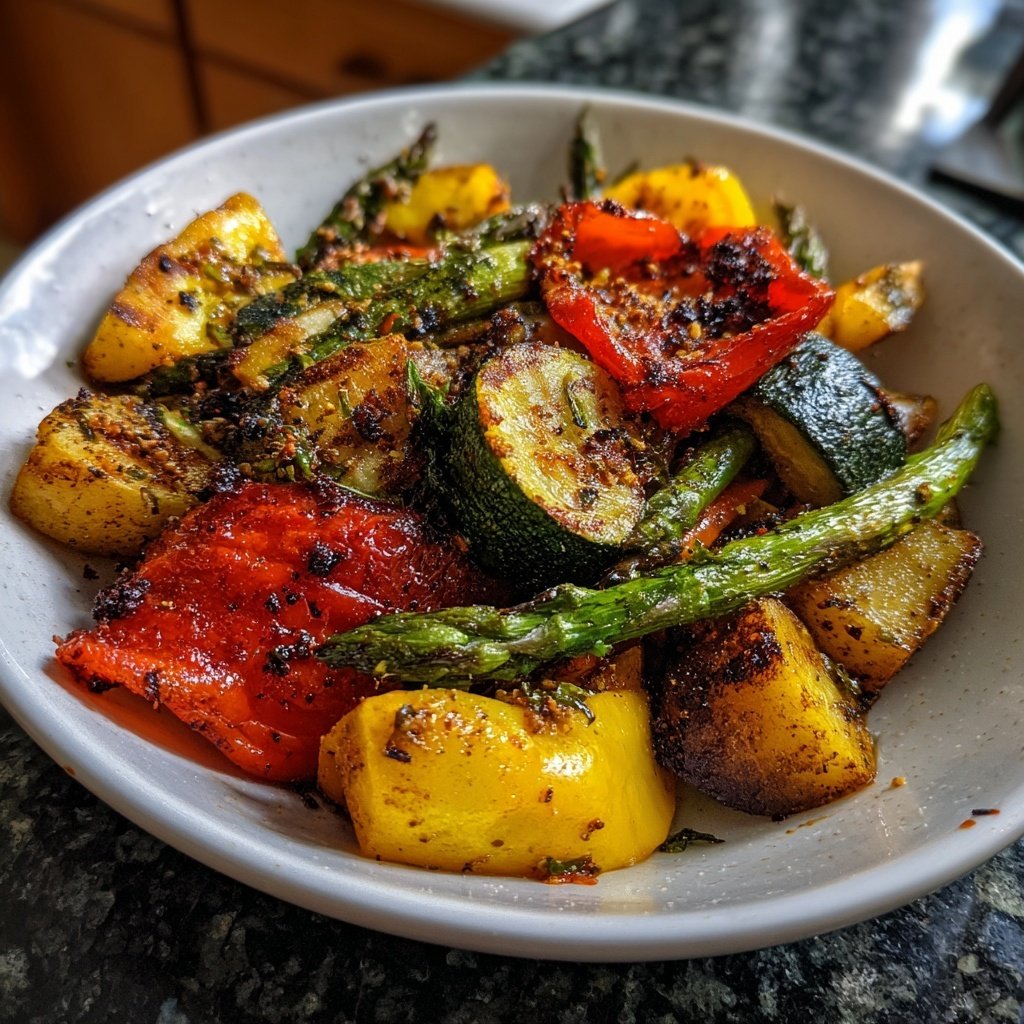 Gegrilltes Gemüse Mit Kräutern