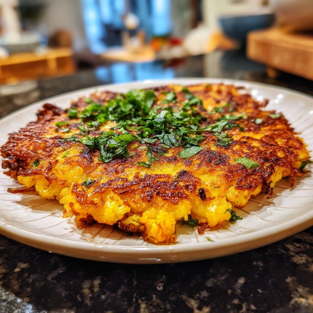 Blumenkohl Rösti Im Ofen