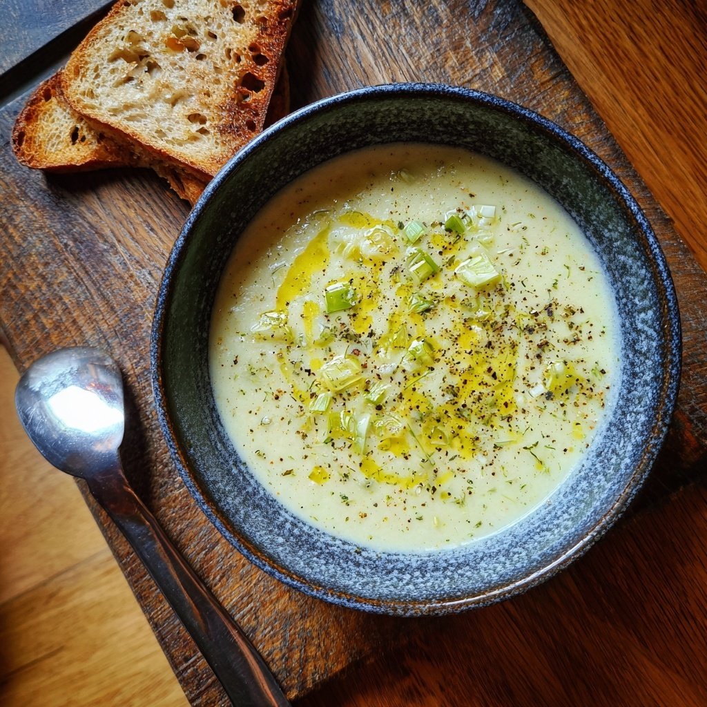 Blumenkohl Suppe Mit Lauch