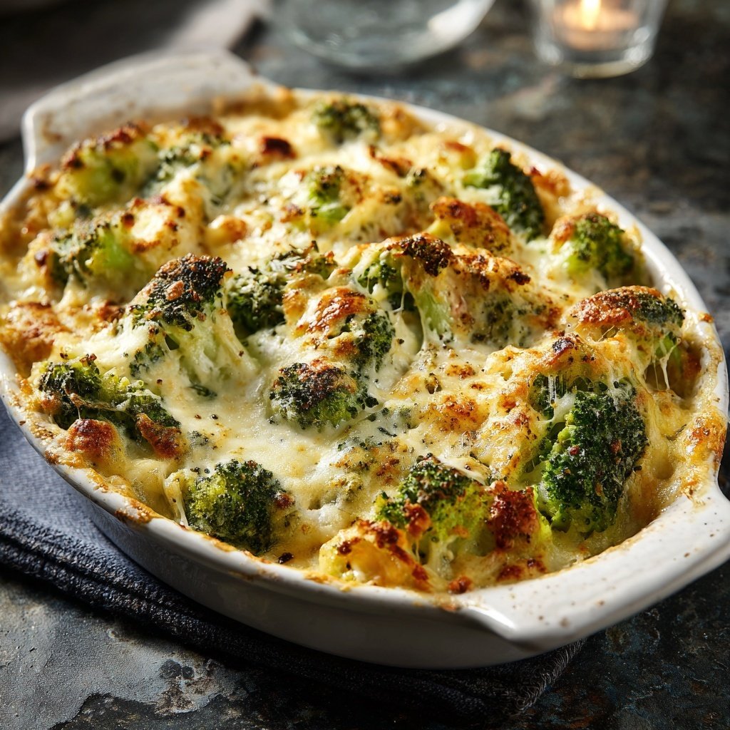 Brokkoli Auflauf Mit Frischkäse