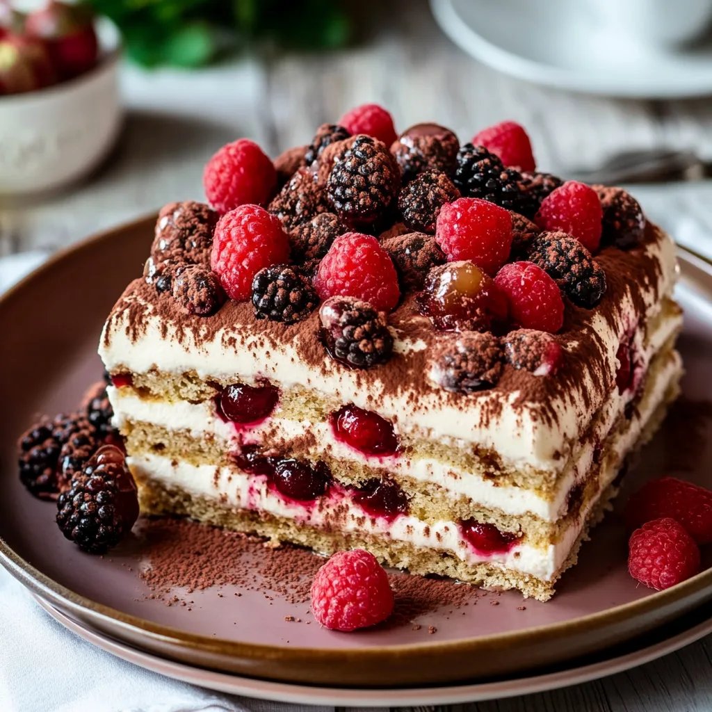 Himbeer-Spekulatius-Tiramisu