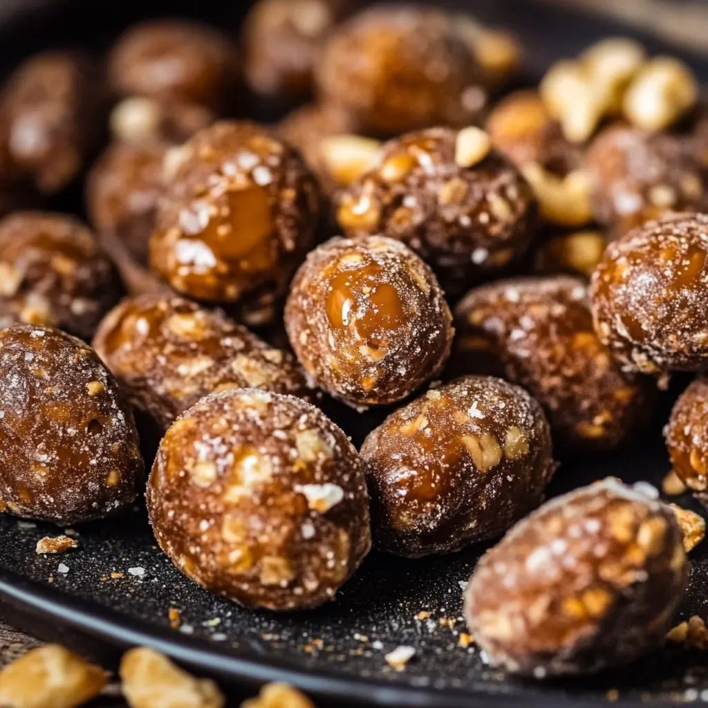 Gebrannte Mandeln mit wenig Zucker