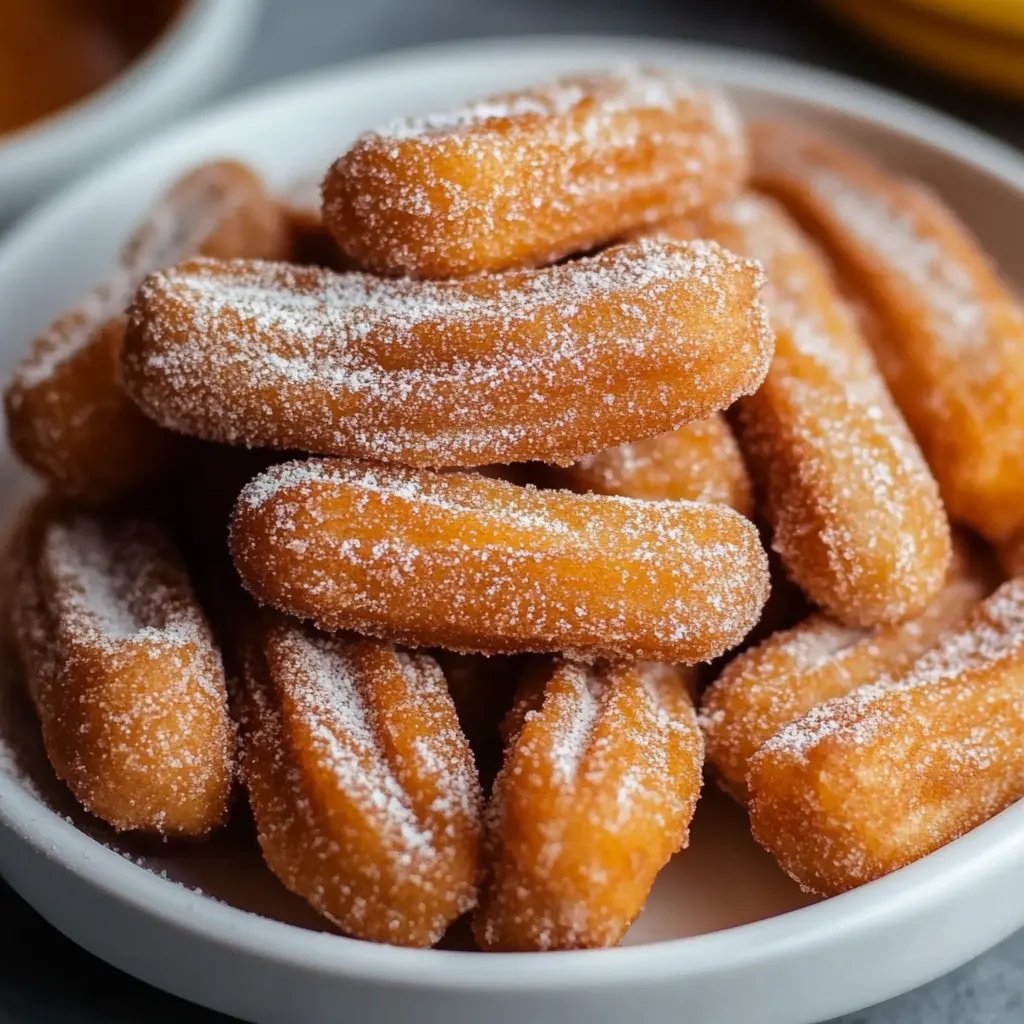 Gesunde Churro-Happen aus der Heißluftfritteuse